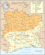 Zemljevid-Slonokoščena obala-Ivory_Coast_March_2011_offensive_map.png