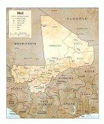 Kaart (kartograafia)-Mali-Mali_Map.jpg