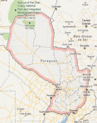 Ģeogrāfiskā karte-Paragvaja-Paraguay_Map.jpg