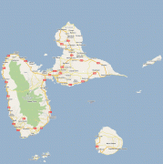 Kaart (cartografie)-Guadeloupe-guadeloupe.jpg