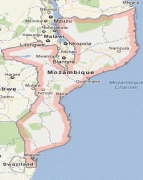 Географічна карта-Мозамбік-Mozambique_Map.jpg