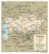 Kaart (kartograafia)-Kasahstan-kazakhstan.jpg