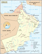 Географічна карта-Оман-1983DD_Oman_map.png