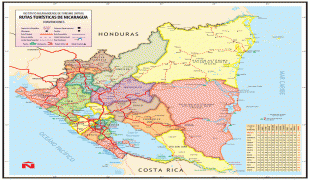 Карта-Никарагуа-large_detailed_administrative_map_of_Nicaragua.jpg