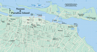 Hartă-Nassau, Bahamas-nassau-paradise-island-map.gif