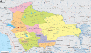 Карта (мапа)-Боливија-Bolivia-map.gif