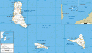 Bản đồ-Comoros-Comoros-road-map.gif