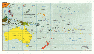 Kaart (kartograafia)-Okeaania-large_detailed_political_map_of_australia_and_oceania.jpg