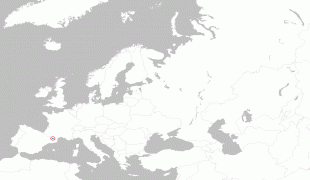 Географічна карта-Андорра-Europe_map_andorra.png