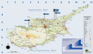 Kaart (kartograafia)-Küpros-cyprus-map.jpg