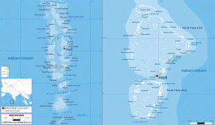 Carte géographique-Maldives-Maldives-physical-map.gif