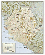Kaart (kartograafia)-Sierra Leone-sierra_leone_rel82.jpg