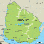 Kaart (cartografie)-Uruguay-Uruguay-map.gif