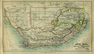 Kaart (kartograafia)-Lõuna-Aafrika Vabariik-Mapa-de-Sudafrica-1885-6378.jpg