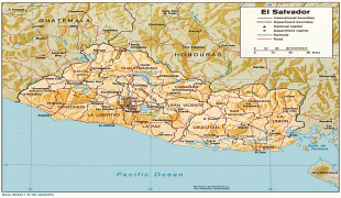 Kartta-El Salvador-el_salvador_relief_map.jpg