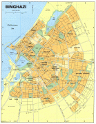 Kaart (cartografie)-Libië-Benghazi%2BLibya%2B1991%2Bmap.jpg