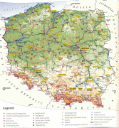 Kort (geografi)-Polen-poland-map-2.jpg