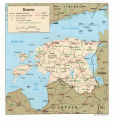 Kaart (cartografie)-Estland-estonia_pol99.jpg