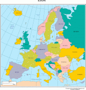 Карта (мапа)-Европа-europe4c.jpg