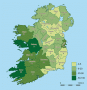 Karte (Kartografie)-Irland (Insel)-ireland-proper.jpg