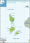 Kort (geografi)-Saint-Pierre og Miquelon-St-Pierre-et-Miquelon-Map.jpg