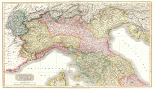 Bản đồ-Toscana-1809_Pinkerton_Map_of_Northern_Italy_(_Tuscany,_Florence,_Venice,_Milan_)_-_Geographicus_-_ItalyNorth-pinkerton-1809.jpg