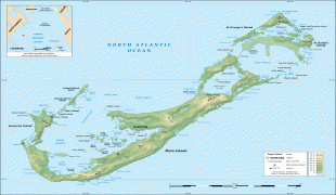 Kaart (kartograafia)-Bermuda-Bermuda_topographic_map-en.png