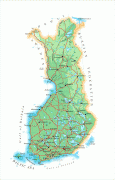 Географическая карта-Финляндия-detailed_physical_map_of_finland.jpg