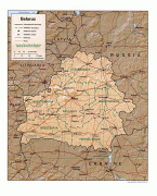 Kort (geografi)-Hviderusland-belarus_rel_97.jpg