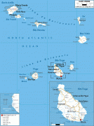 Žemėlapis-Žaliasis Kyšulys-Cape-Verde-road-map.gif