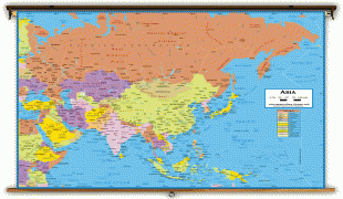 Kaart (kartograafia)-Aasia-academia_asia_political_lg.jpg