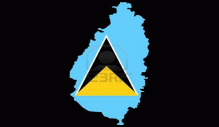 Mapa-Saint Lucia-732975-map-of-st-lucia-and-st-lucian-flag-illustration.jpg