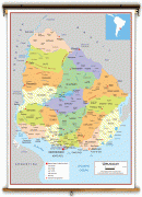 Карта (мапа)-Уругвај-academia_uruguay_political_lg.jpg