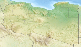 Bản đồ-Libya-Libya_relief_location_map.jpg