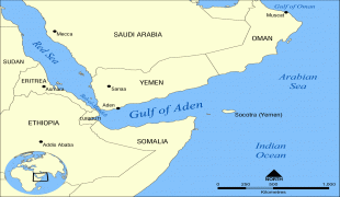 Kort (geografi)-Djibouti-Gulf_of_Aden_map.png