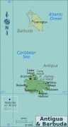 Географічна карта-Антигуа і Барбуда-political_and_road_map_of_antigua_and_barbuda.jpg