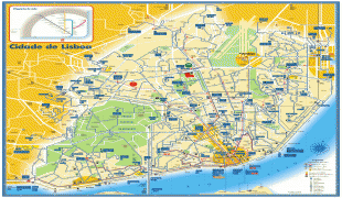 Kaart (kartograafia)-Lissabon-detailed_bus_tram_and_metro_map_of_lisbon.jpg