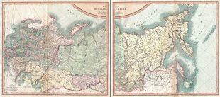 Kaart (kartograafia)-Venemaa-1799_Cary_Map_of_the_Russian_Empire_-_Geographicus_-_Russia-cary-1799.jpg