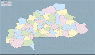 Karte (Kartografie)-Burkina Faso-burkina89.gif