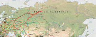 Kaart (kartograafia)-Venemaa-russia_ukraine_belarus_baltic_republics_pipelines_map.jpg