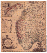 Kaart (cartografie)-Noorwegen-Map-of-Norway-1761-Complete.jpg