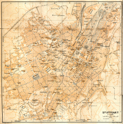 Kaart (kartograafia)-Saksamaa-Stuttgart-Germany.jpg