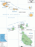 Žemėlapis-Žaliasis Kyšulys-political-map-of-Cape-Verde.gif