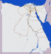 Карта-Обединена арабска република-egypt-map-1.jpg