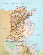 Карта (мапа)-Тунис-tunisia-map-0.jpg