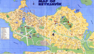 Kaart (cartografie)-IJsland-map-rey.jpg