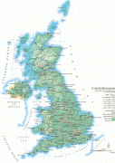 Карта-Обединено кралство Великобритания и Северна Ирландия-large_detailed_physical_map_of_united_kingdom_with_roads_cities_and_airports_for_free.jpg
