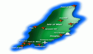 Географічна карта-Мен (острів)-Isle-of-man-map.jpg