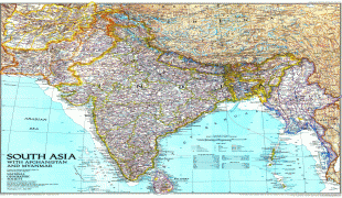 Карта (мапа)-Индија-Indiamap.jpg