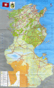 Ģeogrāfiskā karte-Tunisija-Tunisia-Tourist-Map.jpg